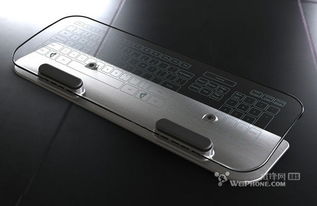未来电脑配件趋势 透明的多点触摸键盘鼠标